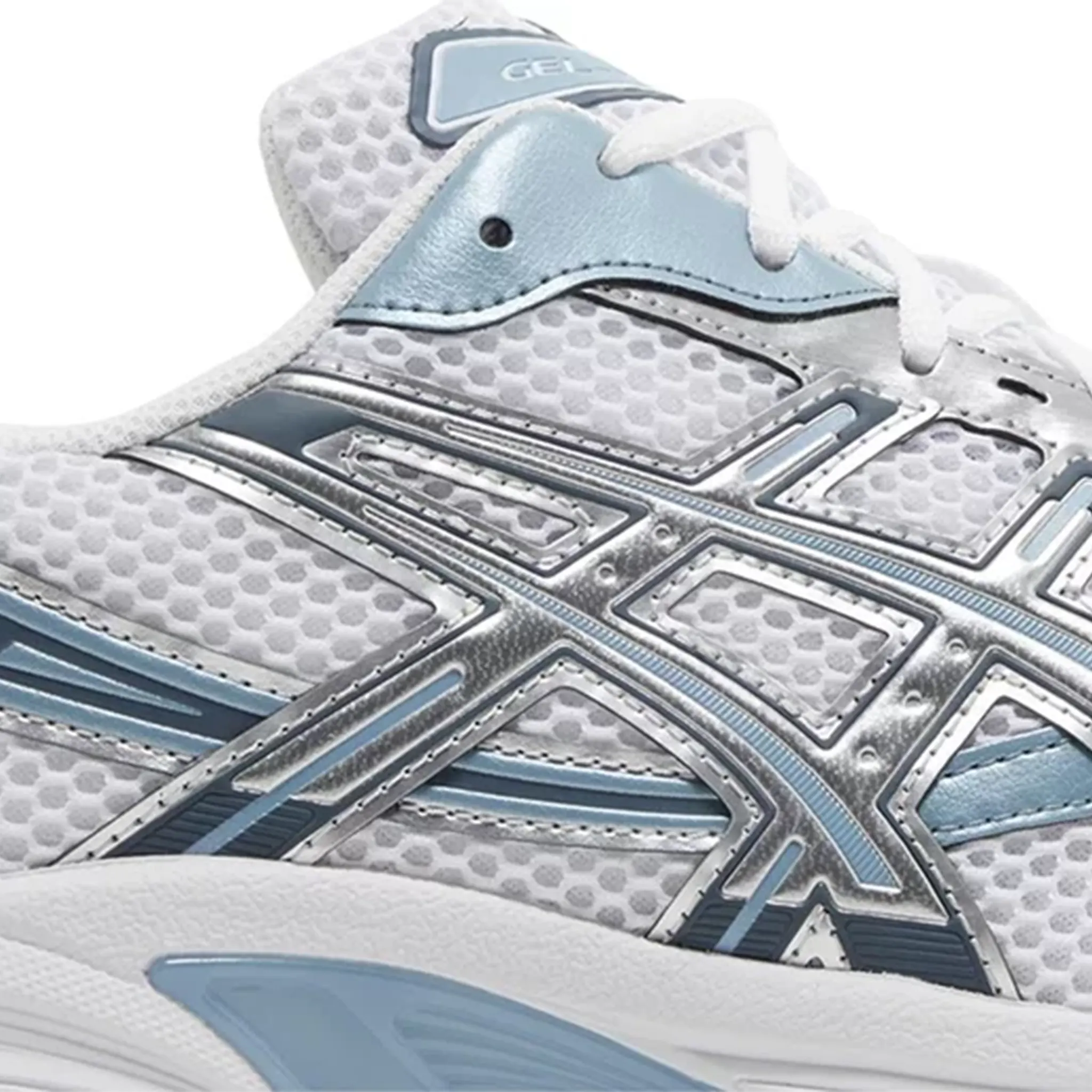 Detail view of ASICS Gel 1130 White Shark Skin 1201A256-116